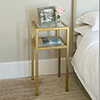 Cromer Bedside Table in Old Gold