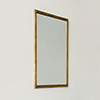 Chiswick Mirror in Antiqued Brass