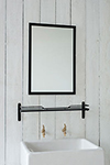 Chiswick Mirror in Matt Black