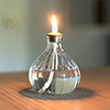 Pack of 5 Wicks for Samworth Glass Oil Lamp