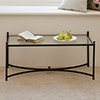 Windsor Coffee Table in Matt Black