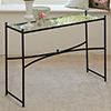 Windsor Console Table in Matt Black