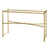Windsor Console Table in Old Gold
