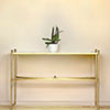 Windsor Console Table in Old Gold