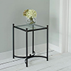 Windsor Side Table in Matt Black