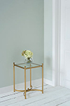 Windsor Side Table in Old Gold