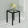 Cromer Side Table in Matt Black