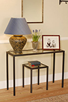 Cromer Side Table in Matt Black