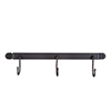 Thornham 3 Hook Rack in Matt Black