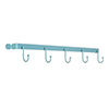 Thornham 5 Hook Rack in Duck Egg Blue 