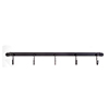 Thornham 5 Hook Rack in Matt Black