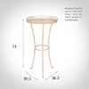 Fairford Table in Old Ivory
