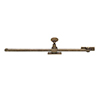 30cm Thumb Screw Window Stay in Antiqued Brass