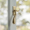 London Window Latch (Right Side) in Polished Brass