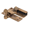 Quadrant Fastener in Antiqued Brass