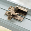 Quadrant Fastener in Antiqued Brass