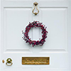 Melton Door Knocker in Polished Brass