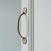 Nacton Door Pull in Antiqued Brass