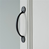 Nacton Door Pull in Matt Black