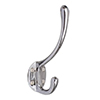 Hemley Coat Hook in Nickel Plate