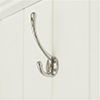 Hemley Coat Hook in Nickel Plate