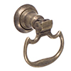 Mews Drop Handle in Antiqued Brass