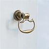 Mews Drop Handle in Antiqued Brass