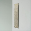 Standard Finger Plate in Antiqued Brass