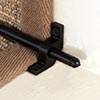 Stair Rod Bracket in Matt Black