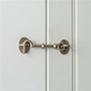 Barr Cabin Hook in Antiqued Brass