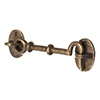 Barr Cabin Hook in Antiqued Brass