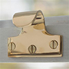 Sash Handle in Polished Brass