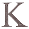 Letter K in Polished