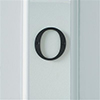 Letter O in Matt Black
