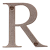 Letter R in Polished