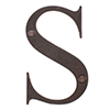 Letter S in Polished