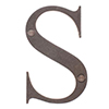 Letter S in Polished