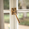Georgian Window Latch (Left Side) in Antiqued Brass