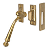 Georgian Window Latch (Right Side) in Polished Brass