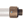 20mm Conduit Coupler Adaptor in Antiqued Brass