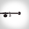 1.5m 12mm Cannonball Pack in Matt Black