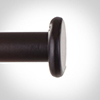 1.5m 16mm Button Pack in Matt Black