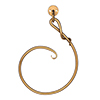 Hatton Towel Ring in Old Gold