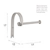Hatton Loo Roll Holder in Stone