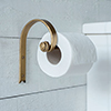 Hatton Loo Roll Holder in Old Gold