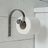 Hatton Loo Roll Holder in Polished