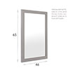Thornhill Mirror in Stone