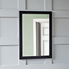 Thornhill Mirror in Matt Black