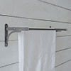 Pembroke Double Towel Rail in Polished