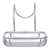 Stratford Roll Top Soap Basket in Nickel